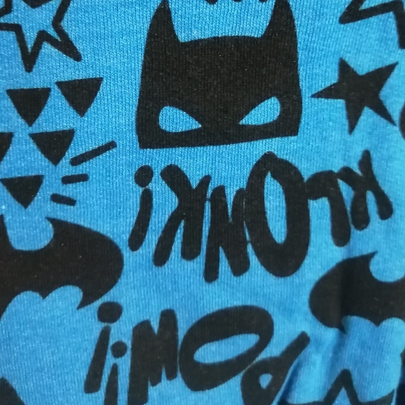 🔥SALE🔥 Batman DC Comics Baby Boy's 2 Pc Top and Pant Outfit NWT Sz 6-12M - Picture 3 of 8
